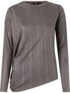Uma Raquel Davidowicz 'abril' Top, Women's, Size: G, Grey, Polyester/spandex/elastane