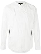 Stone Island Shadow Project - Zip Pocket Shirt - Men - Cotton/polyamide - Xxl, White, Cotton/polyamide