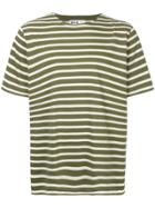 Margaret Howell Striped Short-sleeve T-shirt - Green
