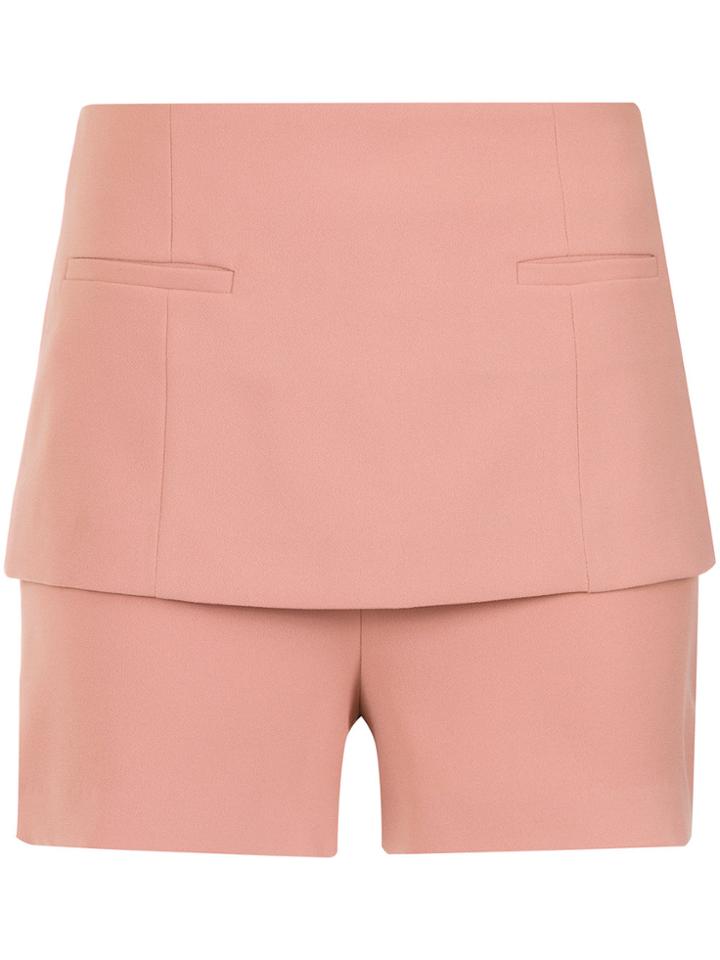 Giuliana Romanno Layered Shorts - Nude & Neutrals