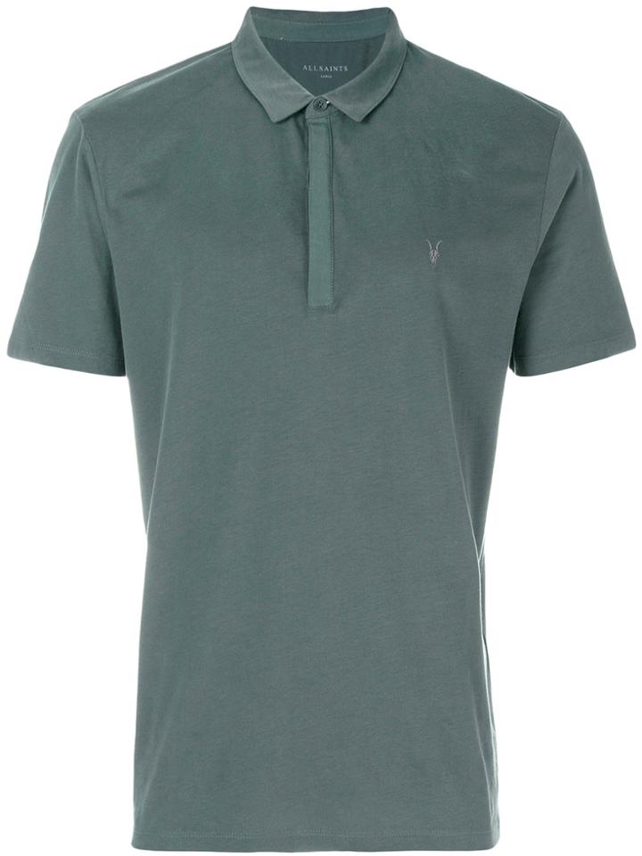 All Saints Brace Polo Shirt - Green