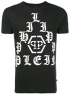 Philipp Plein - Pyramid Logo T-shirt - Men - Cotton - S, Black, Cotton