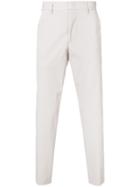 Prada Cropped Tailored Trousers - Nude & Neutrals