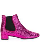 Pretty Ballerinas Glitter Ankle Boots