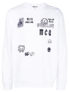 Mcq Alexander Mcqueen Embroidered Sweatshirt - White