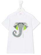 Il Gufo Print T-shirt, Boy's, Size: 8 Yrs, White