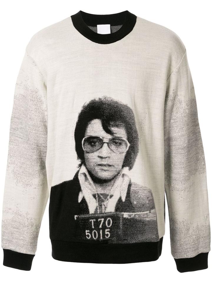 Alchemist Photo Print Jumper - Grey