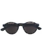 Mykita - Mykita X Maison Margiela Round Sunglasses - Unisex - Acetate - One Size, Black, Acetate
