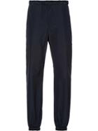 Prada Technical Poplin Jogging Pants - Blue
