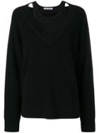 Alexander Wang Layered Tank-top Jumper - Black