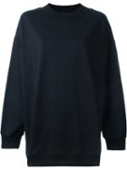 Alyx Back Print Sweatshirt, Women's, Size: Medium, Black, Cotton