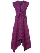 Proenza Schouler - Check Dress - Women - Silk/viscose - 6, Red, Silk/viscose