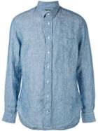Gitman Pre-owned Chest Pocket Shirt - Blue