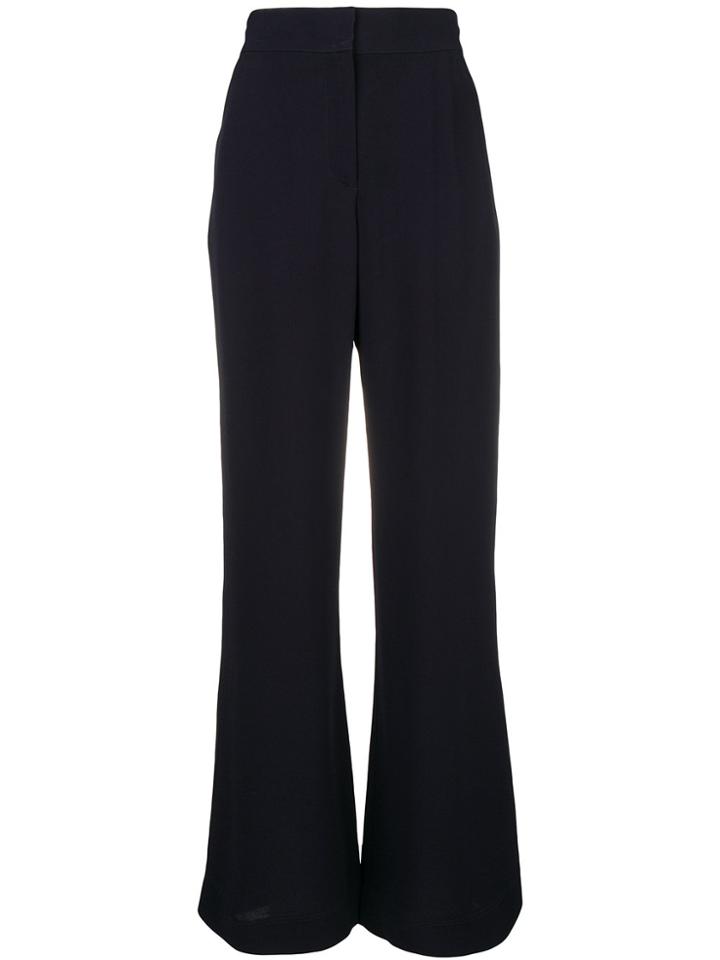 See By Chloé Flared Tailored Trousers - Blue