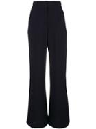 See By Chloé Flared Tailored Trousers - Blue