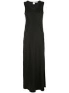 Zanini Floral Jacquard Maxi Dress - Black