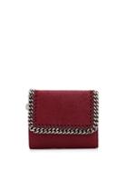 Stella Mccartney Falabella Tri-fold Wallet - Red