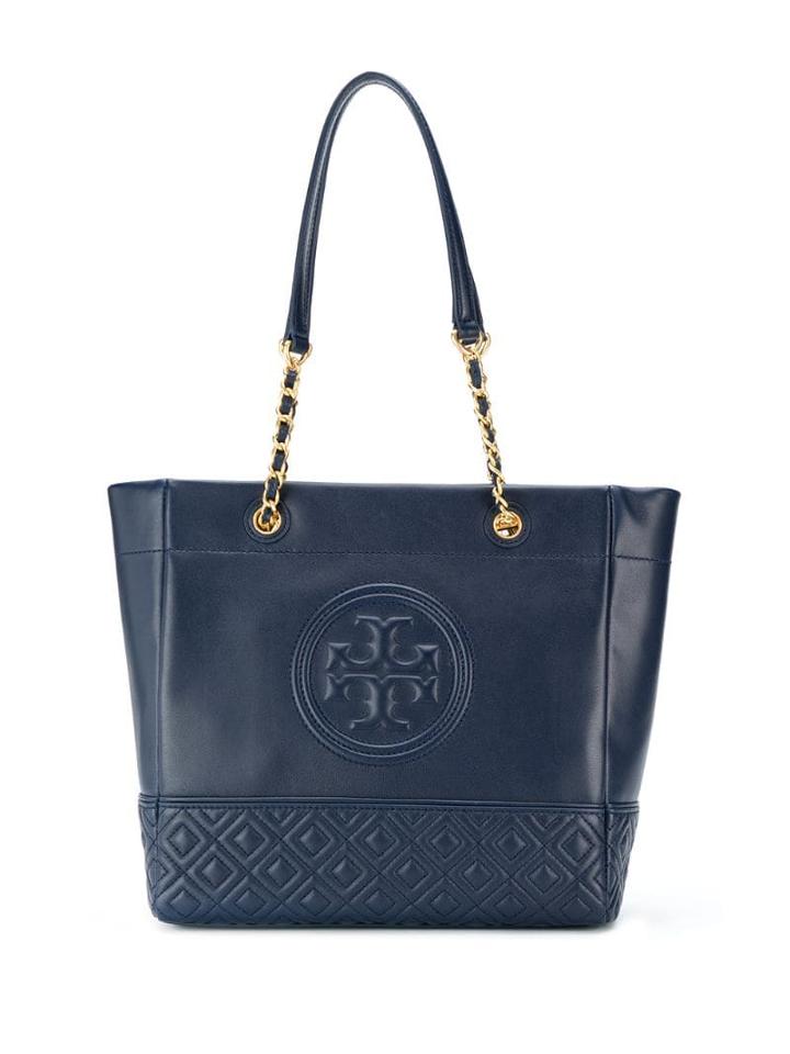 Tory Burch Fleming Tote Bag - Blue