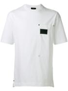 Joseph Patch Pocket T-shirt, Men's, Size: Medium, White, Cotton