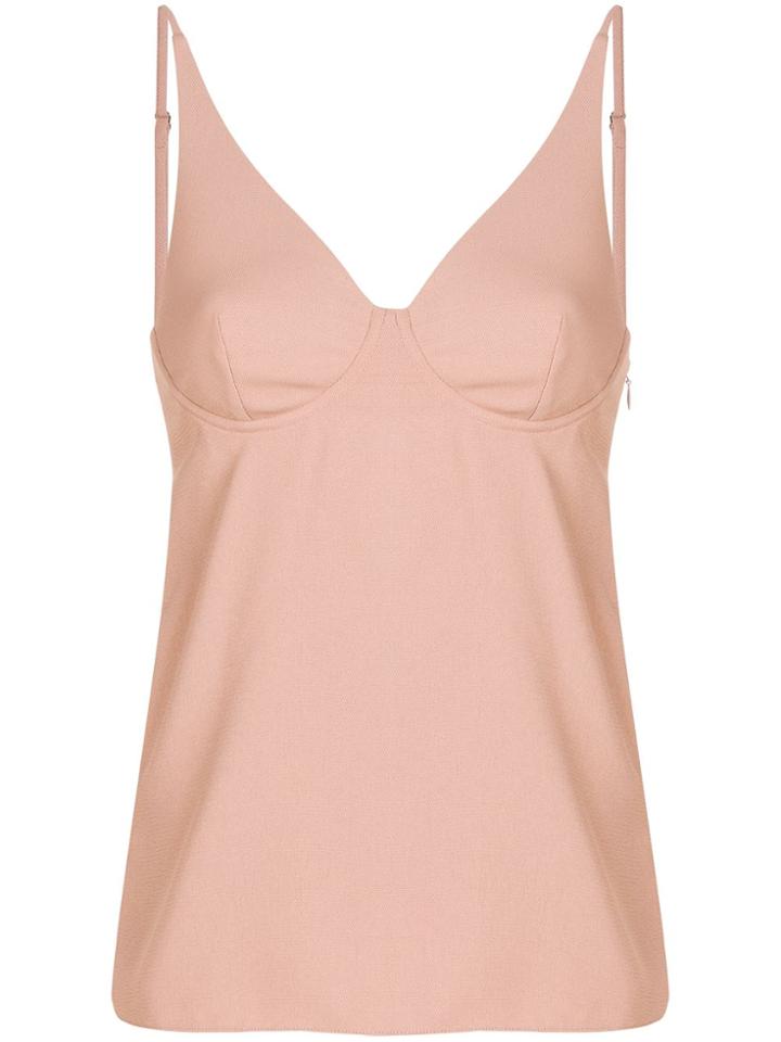 Dion Lee Flared Bra Top - Pink