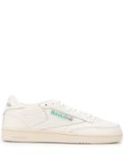 Reebok Logo Patch Sneakers - White