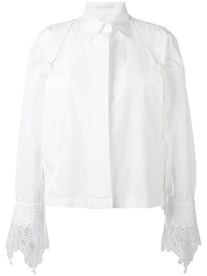 Ermanno Scervino Embroidered Shirt - White