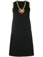 Vivetta Embroidered Bow Dress - Black