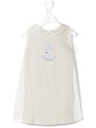 Lapin House - Nautical Dress - Kids - Cotton/lurex/polyamide - 2 Yrs, Nude/neutrals