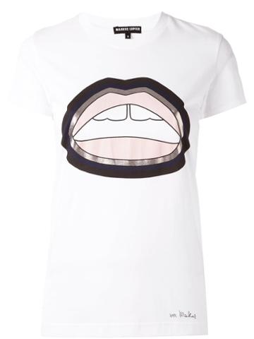 Markus Lupfer 'layer Lip Kate' T-shirt