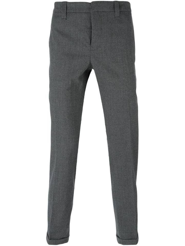 Dondup 'gaucho' Trousers, Men's, Size: 38, Grey, Spandex/elastane/virgin Wool