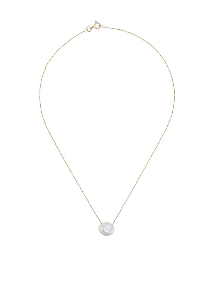 Origin 31 9kt Yellow Gold Medium Baroque Pearl Sherbert Pip Pendant