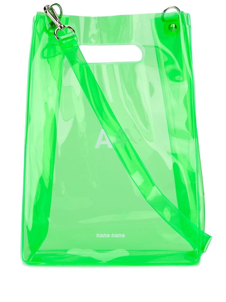 Nana-nana A4 Shoulder Bag - Green