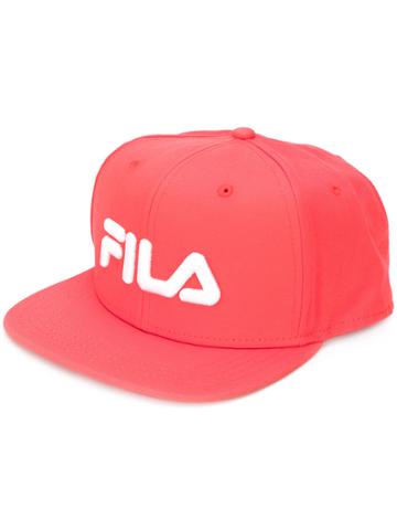 Fila Logo Peaked Cap - Red