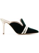 Malone Souliers Hayley Mules - Green