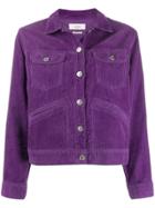 Isabel Marant Étoile Foftya Denim Jacket - Purple