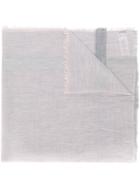 Closed Lightweight Scarf - Grey
