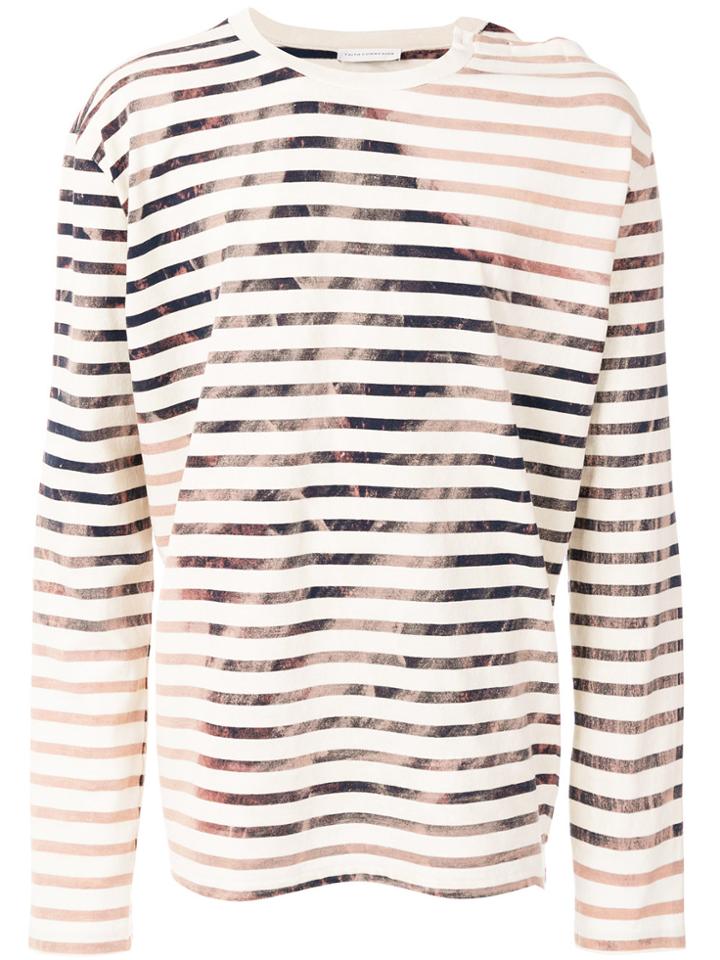 Faith Connexion Draped Longsleeved T-shirt - White