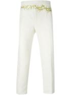 Haider Ackermann Embroidered Thorn Trousers