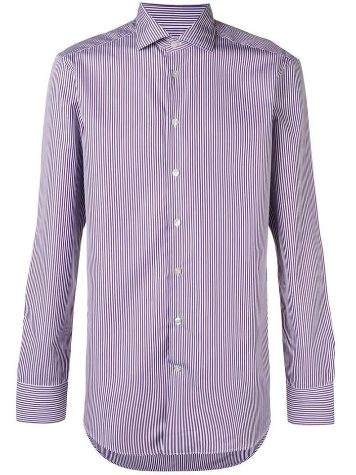 Etro Striped Button Shirt - Pink