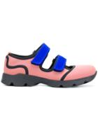 Marni Velcro Strap Sneakers - Pink & Purple