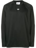 Adidas Logo Print Sweatshirt - Black
