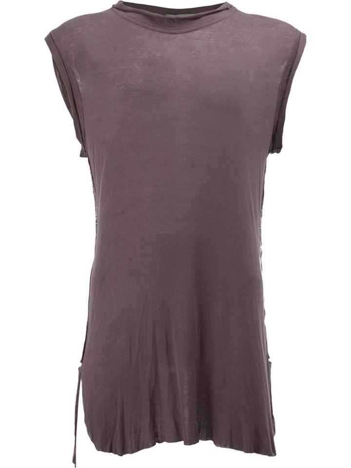 Di Liborio Sleeveless Long Top - Pink & Purple