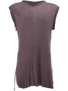 Di Liborio Sleeveless Long Top - Pink & Purple
