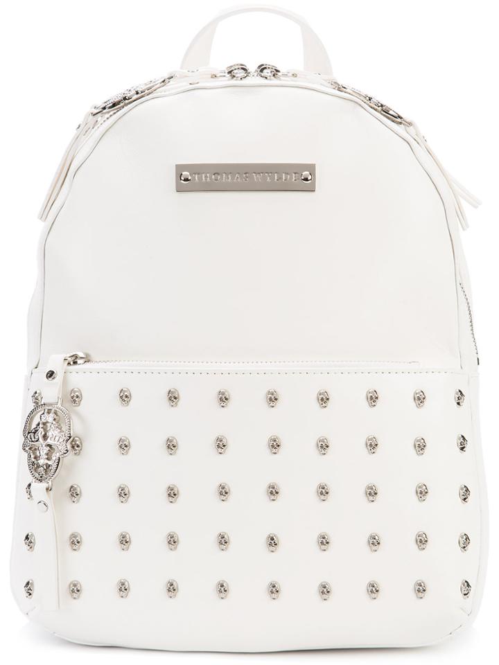 Thomas Wylde Venice Backpack - White