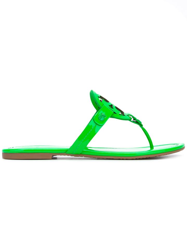 Tory Burch Miller Sandals - Green