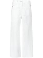 Rag & Bone High Waisted Trousers - White