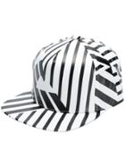 Emporio Armani Striped Logo Cap - Black