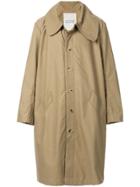 Walk Of Shame Oversized Wide-collar Coat - Brown
