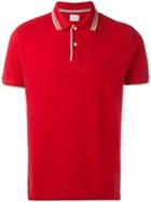 Peuterey - Contrast Stripe Polo Shirt - Men - Cotton - Xxl, Red, Cotton