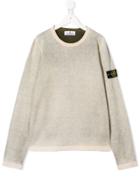 Stone Island Junior Structured Sweater - Neutrals